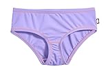 City Threads Big Girls' Swimming Bottom UPF50+ Rash Guard Swim Brief (7-16)