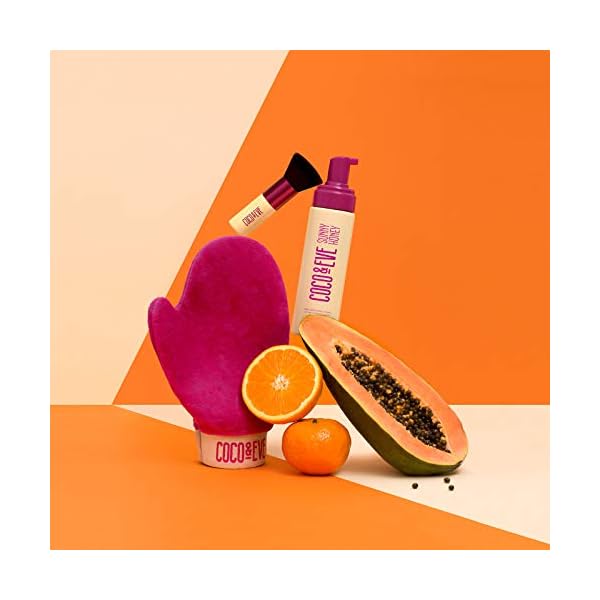 Coco-Eve-Sunny-Honey-Bali-Bronzing-Soft-Velvet-Self-Tanning-Mitt Coco & Eve Sunny Honey Bali Bronzing Soft Velvet Self Tanning Mitt
