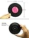 Coasters for Drinks by HIRUN - Set of 6 Vinyl Record Retro Music Coasters - Art Car Bar Tea Coffee Table Mug Beer Bottle Beverages Absorbent for Wine Glass Rubber Black Cup Mat - Large 4.2 inch Size