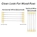 CKE Upgraded 72 Pack Stainless Steel Right&Left Handed Thread Swage Lag Screws for 1/8 inch Cable Railing Kit, Decking Railing Hardware, DIY Baluster Kit