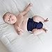 GroVia Hybrid Hook and Loop Shell - Arctic, One Size, Dark Navy Blue, Solid, Reusable, Diaper Cover, Cloth Diaper Shell, Fecal Protection, 1 Count
