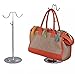 AUCHOIS DANALLAN Metal Handbag Rack Women Bag Display Stand Double Hook Adjustable Stainless Steel Holder