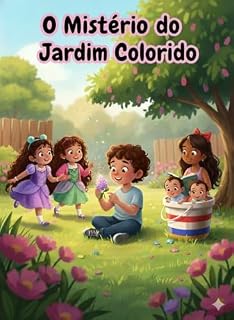 Livro O mistério do jardim colorido (Bruce e as meninas)