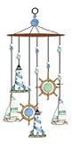 Sunset Vista Designs Kathy Hatch Sailing Collection Wind Chime, 24