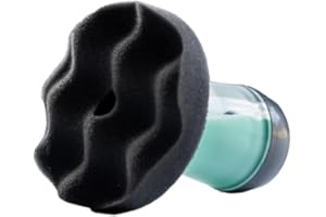 ExoForma Flow Tire Shine Applicator | Reusable Car & Truck Tire Dressing Applicator for No-Drip, Streak-Free Shine | Works with All Tire Shine & Gels | Professional Car Detailing Tool