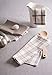 DII Assorted Woven, Kitchen Dishtowel Set, 18x28, Brown, 5 Piece