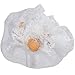 Kurt Adler 10-Light 9-Inch White Angel Treetop
