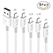 Micro USB Cable Android Charger, OIITH 5 Pack (1Foot, 3.3Foot, 8Foot) Sync and Fast Charging Cable for Android, Samsung Galaxy S7 Edge/S7/S6 Edge, Note, LG, Nexus, Nokia, Motorola and More