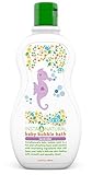 InstaNatural Baby Bubble Bath - Best Bath Wash Formula for Babies - With All Natural Sunflower Oil & Fruit Extracts to Keep Skin Clean & Soft - Calming Natural Lavender Fragrance - 16.9 OZ