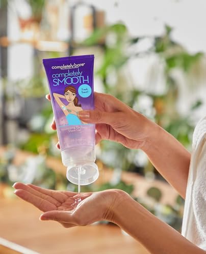 completely bare completely SMOOTH Moisturizing No-Bump Shave Gel - Hydrating Aloe Vera & Jojoba Oil