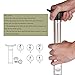 Aksesroyal Wine Pump with Valve Wine Stoppers (Silver 6 Stoppers)