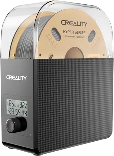 Creality Filament Dryer Box Pro, Upgraded 360° Heating with Fan, Dust & Moisture-Proof Storage, 3D Printer Filament Spool Holder, Dehydrator for 1.75mm/2.85mm PLA PETG ABS TPU