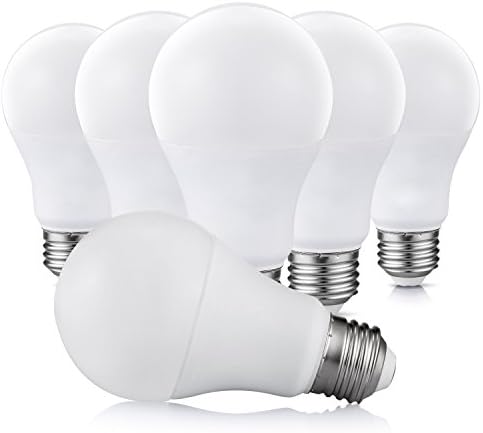 CPLA Lighting A19 LED Light Bulbs 60 watt Equivalent (6w), Soft White 2700k, E26 Medium Screw Base, 500lm, CRI80+, General Purpose Non-dimmable 240 degree beem angle Light Bulbs, Pack of 6