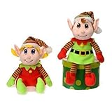 SANTAS SECRET ELF AST by FIESTA MfrPartNo X13910