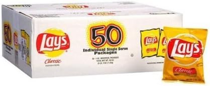 SCS Lay's Classic Potato Chips - 50 ct. - 1 oz. bags by Lay