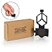Spotting Scope Phone Adapter Kit - Universal Digiscoping Binocular, Telescope, Microscope, Monocular w/BT Remote. Make Your Scope a Wireless Camera