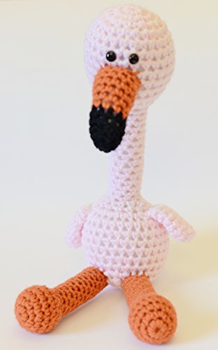Flamingo Stuffed Animal - Crochet Plush Toy