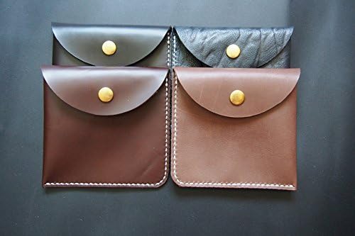 mens leather wallet,Handstitched genuine leather wallet,credit card wallet,unique Retro and modern design dermis leather purse,handmade leather wallet