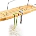 Utoplike Bamboo Bathtub Caddy Tray Bath Tray for Tub, Adjustable Bathroom Bathtub Organizer with Book Tablet Wine Glass Cup Towel Holder,Distinctive Gift (24.5-37.4