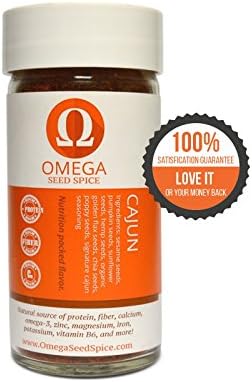 3 Pack - Omega Seed Spice™ Seed-based Superfood Cajun Seasoning - Nutrition-packed Flavor - High In Protein, Fiber, Essential Vitamins, Minerals &amp; Amino acids