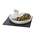 Maxwell and Williams Basics Slate 3-Piece Square Olive Dish, White