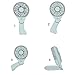 ASOON Mini USB Rechargeable Fan Air Cooling Handheld Fan Personal Cooling Fans for Home Office
