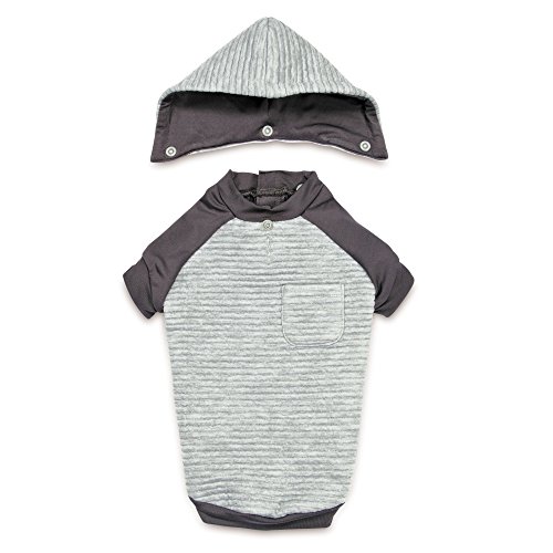 Zack & Zoey Elements Textured Stretch Hoodie for Dogs, X-Large
