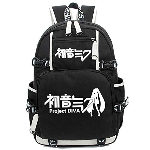 Siawasey Hatsune Miku Anime Cosplay Luminous Backpack Shoulder Bag