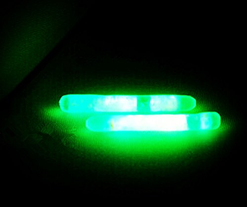 KENGEL® 50pcs (25bags) diameter 4.5mm Float Glow Stick Night Fishing Green Fluorescent Light