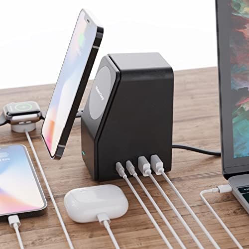Wireless Charging Station for Iphone12/13/14, 78W Multiport