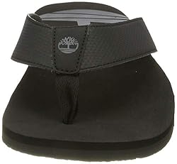 Timberland Men's Flip Flops, Black, 44