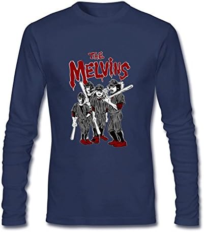 RZF Men's Melvins Band Long Sleeve T-shirt Size M Royal Blue