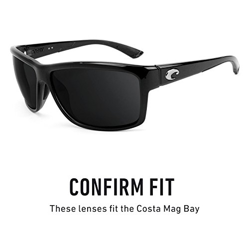 Revant Replacement Lenses for Costa Mag Bay Polarized Elite Oxbow Amber MirrorShield