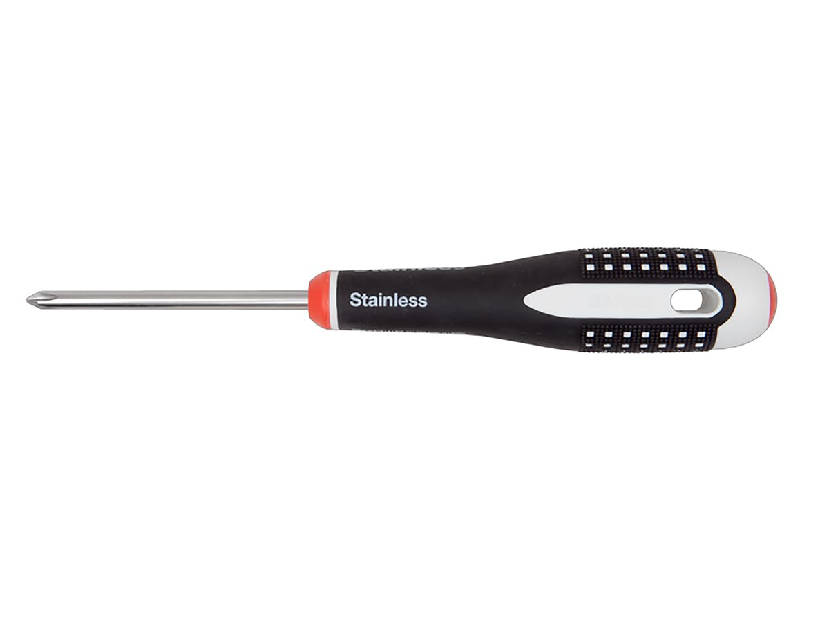 Bahco BE-8620I "Ergo" Ph2 Stainless Steel Screwdriver, Multi-Colour, 100 mm