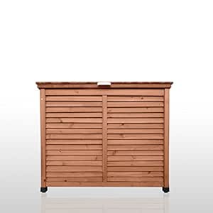 Armario de almacenamiento de jardín 103x56x79 KUBONE Jarsya: Amazon.es