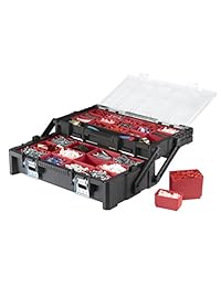 Keter 236758 Cantilever Organizador, 22.0 in, negro rojo