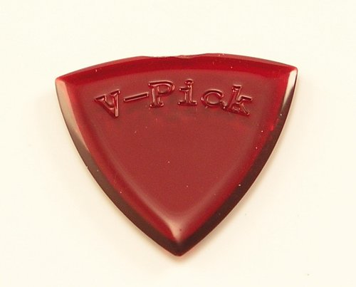V Picks Ruby Red Screamer Electric 2.75mm Pick !! - Pack of 3