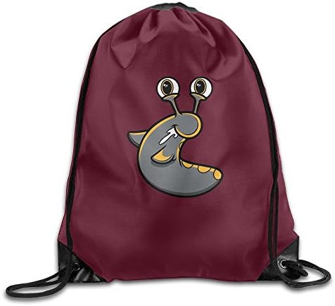 HJST Slogoman Drawstring Bags Gym Bag Travel Shoulder Backpack