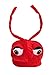 elope Kid's Soft Ant Hat - Velvet Beret Style Hat with Antennae and Eyes - Standard - Red