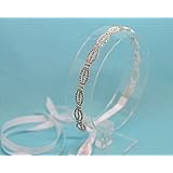 Silver Tone Simply Sweet Ribbon Tie Back Wedding Headband