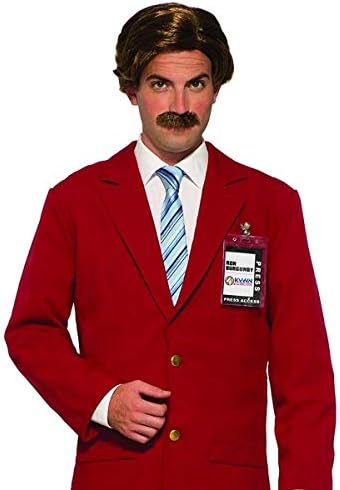 ron burgundy fancy dress Amazon.com: Deluxe Anchorman Ron Burgundy Costume Anchorman Suit Costume  Adult Small Bundle : Clothing, Shoes & Jewelry