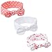 Baby Girls Headbands with Bows 3 Pack Infant Toddler Headwrap Hair Accessories