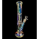 12 Inch Wine Glass ice Bowl,Water Bottle Tall 12 Inch with Filter ... (Colorful)