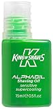 King of Shaves Alphaoil Shave Oil Cooling Menthol Sensitive Skin, 0.5 Oz (Pac...