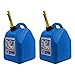 Scepter 5 Gal EPA Certified Ameri Can Kerosene Can w/Spill Proof Spout (2 Pack)