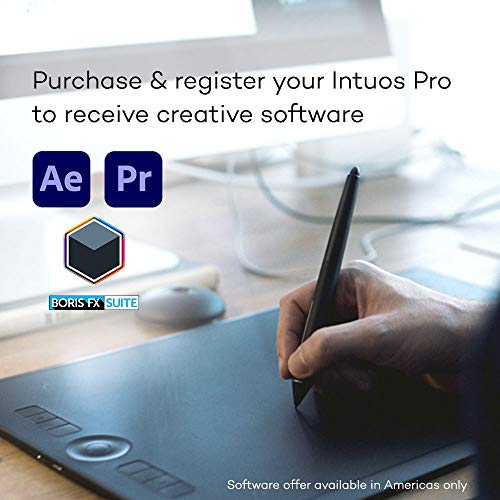 Wacom Intuos Pro Digital Graphic Drawing Tablet for Mac or PC