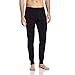 100% Merino Wool Expedition Weight Mens Bottoms - Heavy Weight Base Layer Pants - Extreme Cold Weather Gear - Black - Large