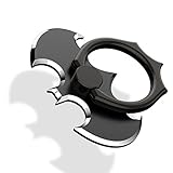 HaloVa Phone Ring Holder, Batman Universal 360&deg; Rotation Cellphone Metal Stand Finger Grip Kickstand, Anti-Drop Finger Holder Mount for iPhone, iPad, Samsung HTC Nokia Smartphones, Tablet, Black