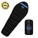 Sleeping Bag - Mummy Style, Waterproof, Portable, Lightweight 3-Season Outdoor Sleep Bag – Ideal For Camping, Hiking, Traveling, Backpacking, Men, Women, Kids - Heavy-Duty Ultralight Compression Sack