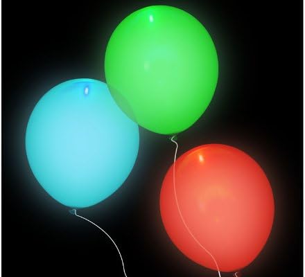 Light Up Balloons iLLoom Balloons Pink 5 Pack